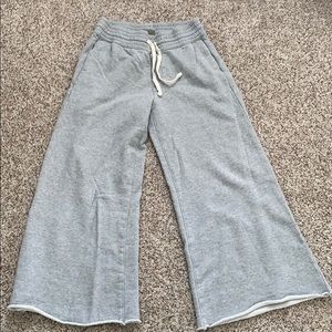 Wide Leg Sweatpant Grey